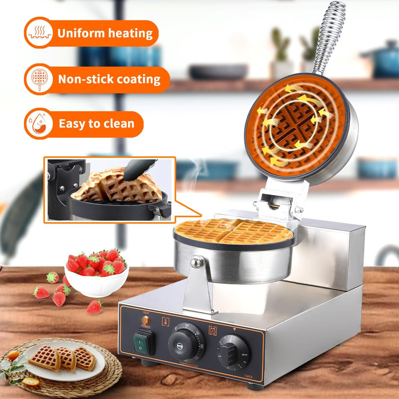 Zstar Round Waffle Maker