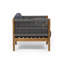 Fauteuil de patio, fauteuil club, fauteuil d'appoint d'extérieur, fauteuil d'extérieur pour terrasse, porche, balcon