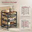 76cm H x 40cm W Trolley with Wheels