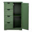 Armoire de rangement pour salle de bain Vintage Green