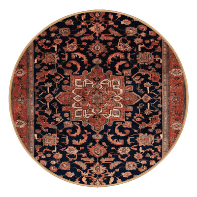 Tapis brun lavable à la machine