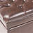 50" Long Faux Leather Upholstered Storage - Hand- Bench With Cover Finish-994915982