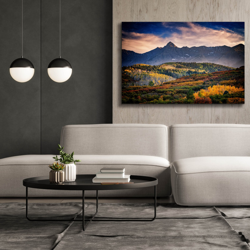 Epic Graffiti 'Dallas Divide' by Rick Berk Canvas Wall Art