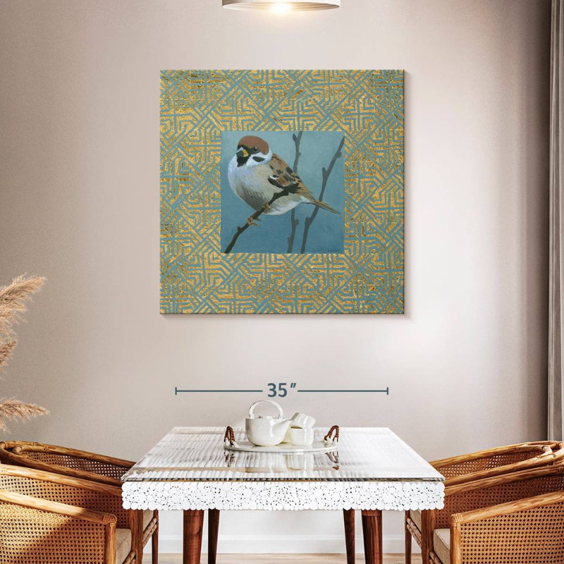 Brampt The Sparrow, 39" H x 39" W