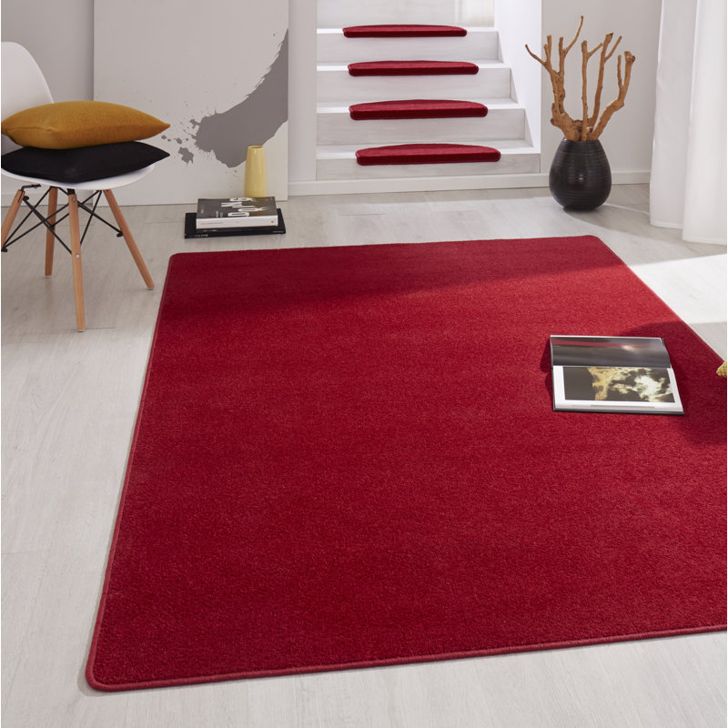 Fancy Red Stair Tread