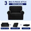 Stretch Separate Box Cushion Armchair Slipcover-1439288720