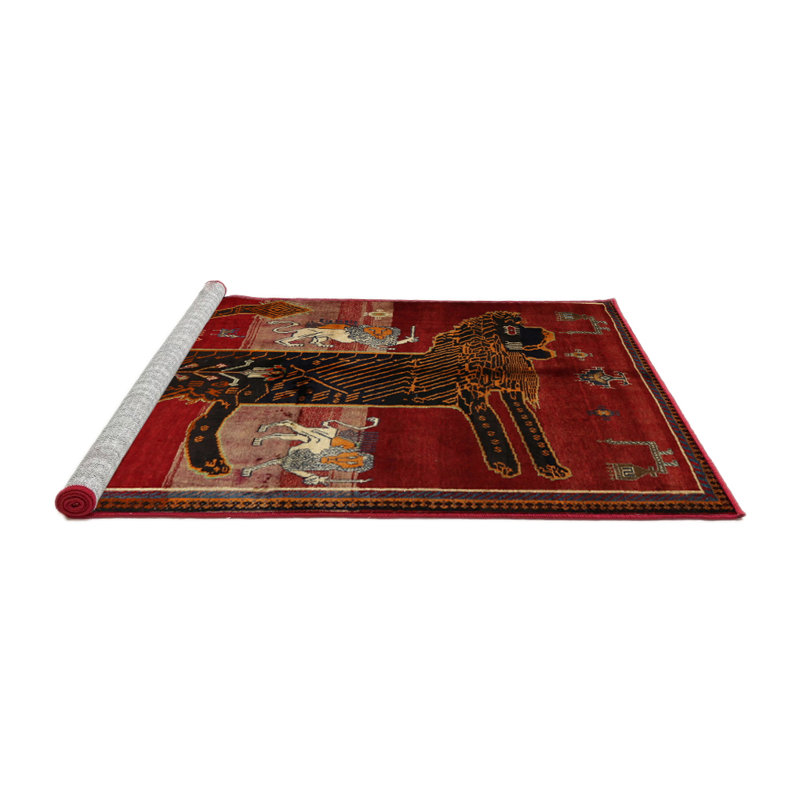 Oriental Indoor Rug, Round 5'