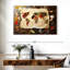 Impression «World Map», impression sur toile-337764666