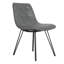 Chaise d'appoint rembourrée Belkis-1412114620
