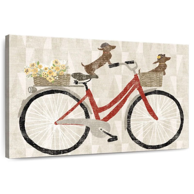 Ashelle Doxie Ride Ver I - vélo rouge, H 34 po x l 51 po