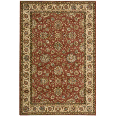 Bardwell Oriental Wool Area Rug