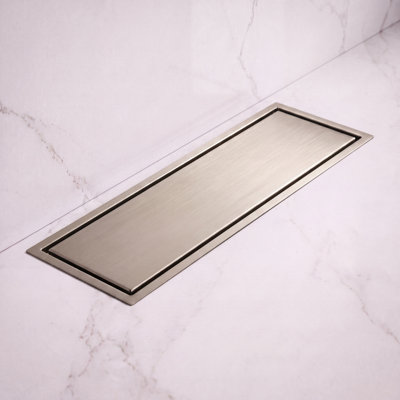 12" Linear Grid Shower Drain