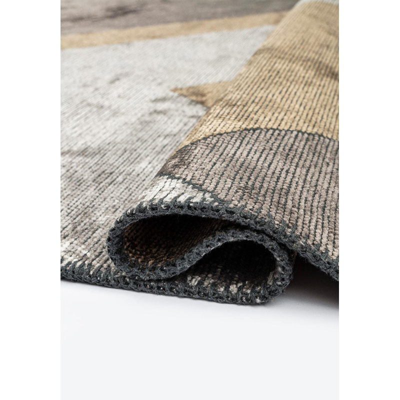 Rapture Abstract Area Rug, Rectangle 7'10" x 11'2"