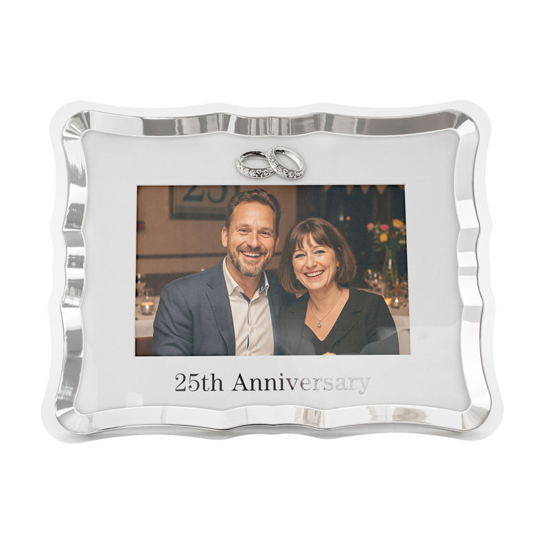Silver Metal Picture Frame