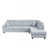 Polyester gris clair est en rupture de stock
