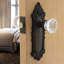 Plaque victorienne avec bouton de porte en cristal-96366320-96366331
