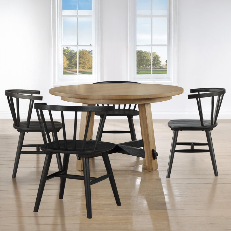 Ensemble de table de salle à manger ronde Crimmins
