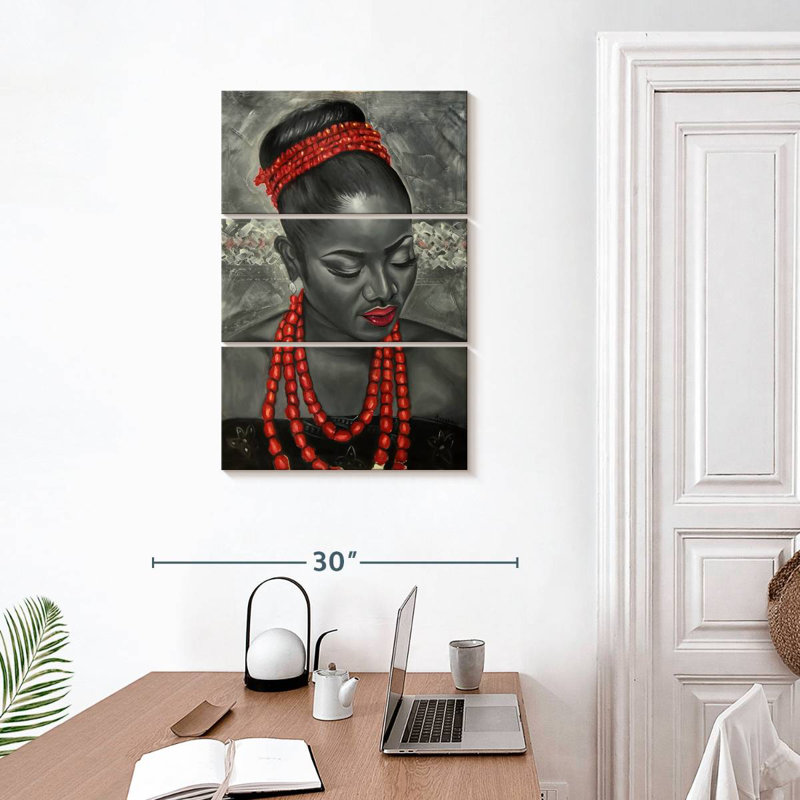 Leisha Culture I, 32" H x 20" W
