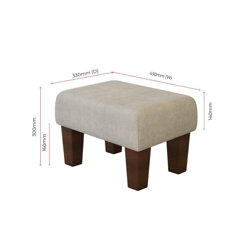 Autryville Wood Contemporary Leg, Mahogany, Poz, Mink