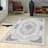 Stylish Woven Carpet, 5.2 x 7.5 Feet | 100% Polyester, 0.3 in Pile Height, Antibacterial, Non-Slip PVC Dot Underside | Machine Washable, 3D Digital Print | Perfect for Living Room, Bedroom & Home Décor-983972754