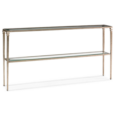 Diego 60'' Glass Top Console Table