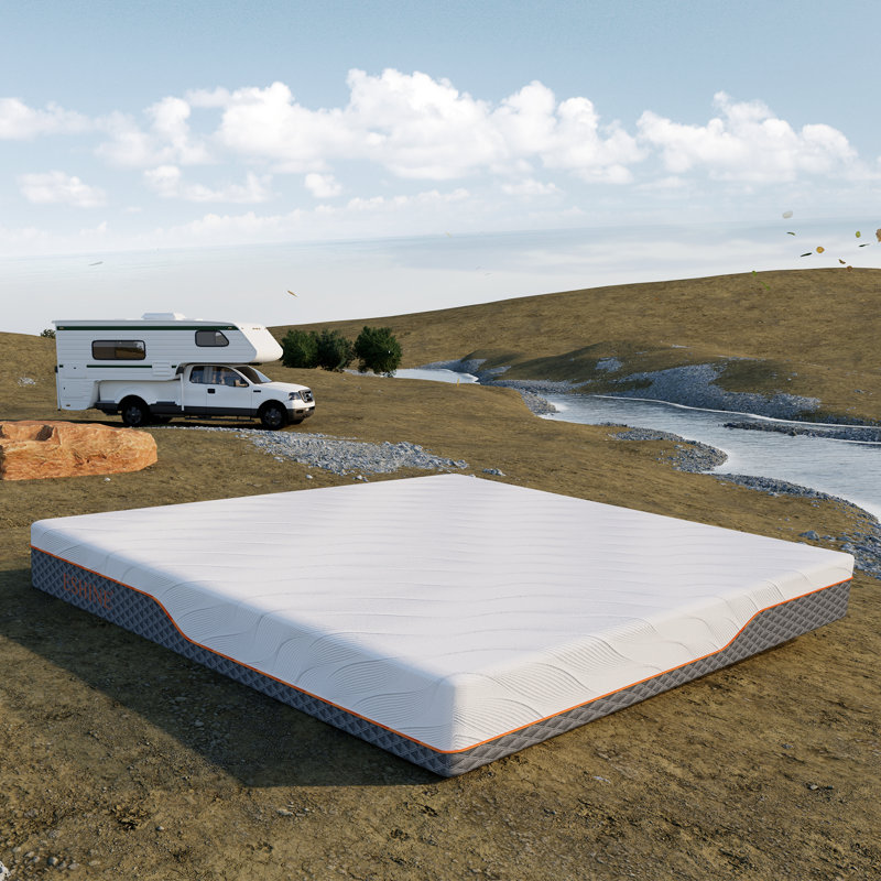 RV Mattress - 10" Hybrid RV Mattress, for RVs, Campers & Trailers, Short Queen & Short King, Queen