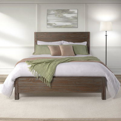 Nevada Walnut Solid Wood Bedframe
