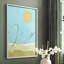 «Green and Gold Pcied Landscape II», reproduction encadrée - bois massif-279455888-279455901