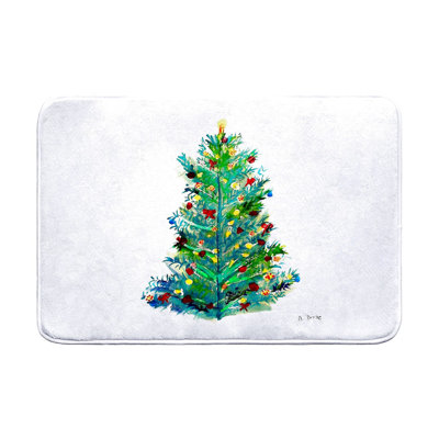 Tapis de bain arbre de Noël