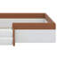 Upholstered Daybed Frame With Fence And Stairs-219104720