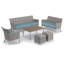 Outdoor - Piece Conversation Set-576753494