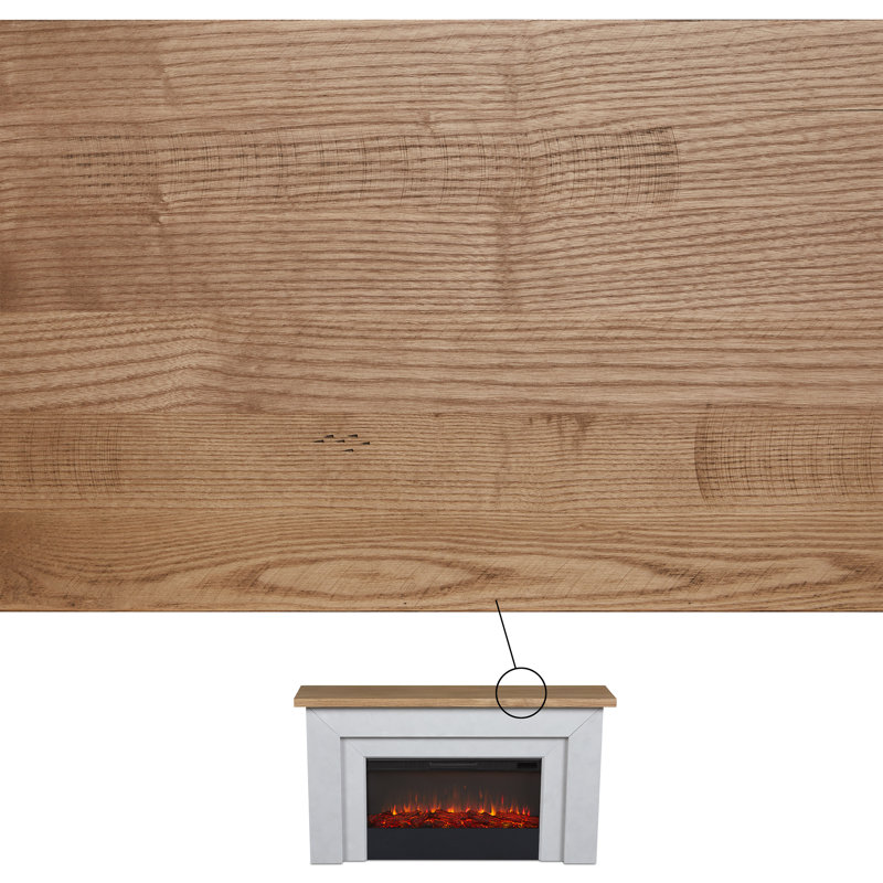 Malie 68" Landscape Electric Fireplace by Real Flame, Standard