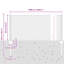 60cm H x 5000cm W Metal Fencing Kits