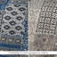 Ensemble de courtepointe en microfibre Global Patchwork Collection-771849959-771794137