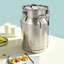 Pot à lait en acier inoxydable 8Gal avec couvercle
