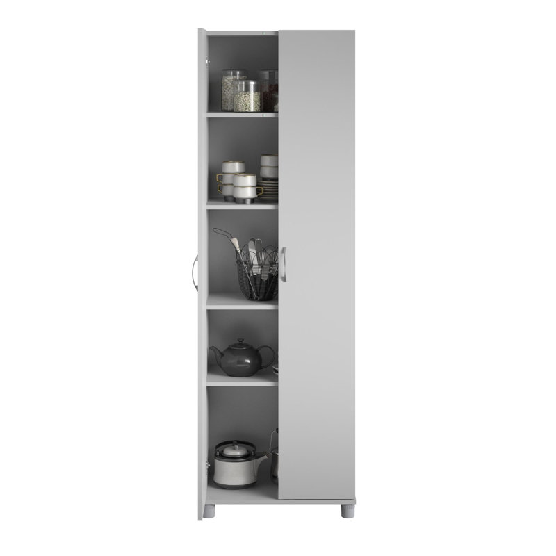 Aleg 24" W Garage Storage Cabinet, Gray