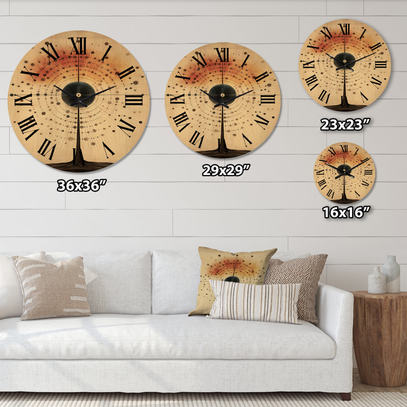 Horloge murale infinie infinie possibilités infinies rétro, Très grand