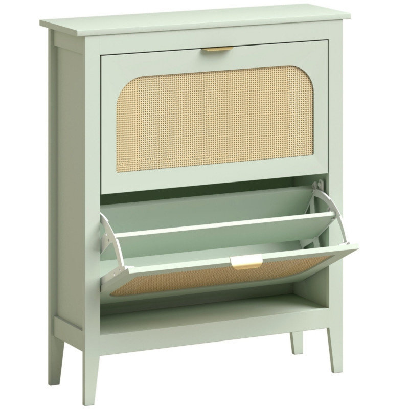 14 Pair Shoe Storage Cabinet