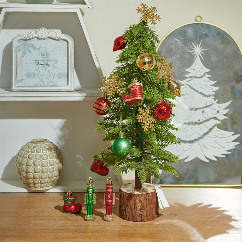 Ensemble de 24 boules de Noël Miluhome