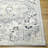 Rectangle Oriental Machine Woven Polypropylene/Polyester Area Rug in Ivory-1019861995