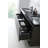 Maumelle 60'' Natural Oak Veneer Plywood Bathroom Vanity with Engineered Stone Top-102051223-102051226