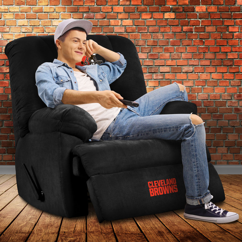 NFL Upholstered Recliner, Cleveland Browns