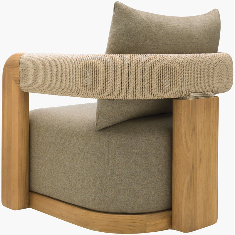 Palma Outdoor Teak Lounge Chair