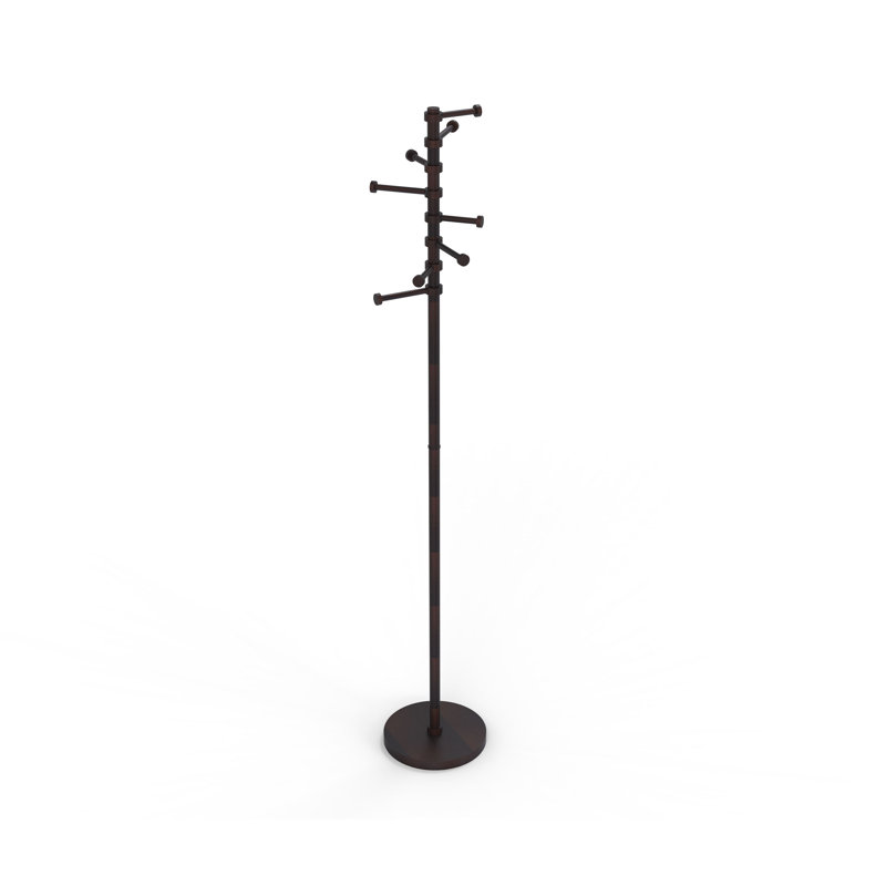Freestanding Coat Rack, Venetian Bronze