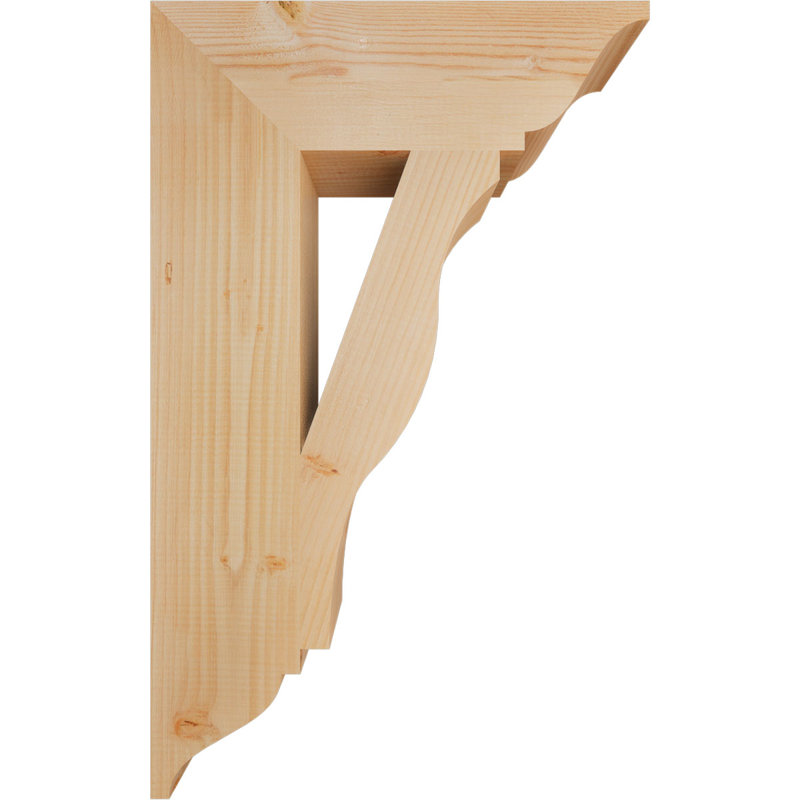 Support traditionnel Funston, H 32 po x l 5,5 po x P 20 po, Douglas, Lisse