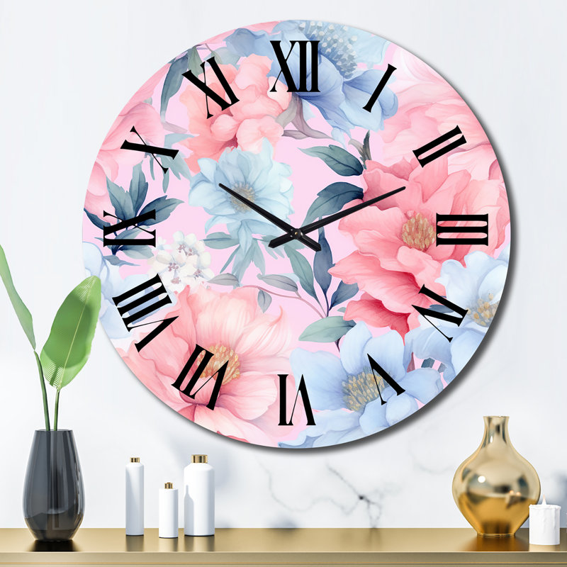 Metal Wall Clock, Large