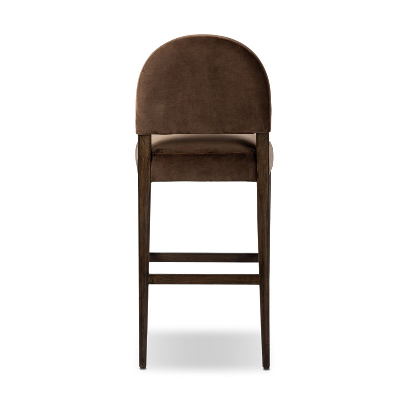 Abilene Stool-Somerton Ash, Burnt Oak, Sapphire Coco, Bar Stool (30.98" Seat Height)
