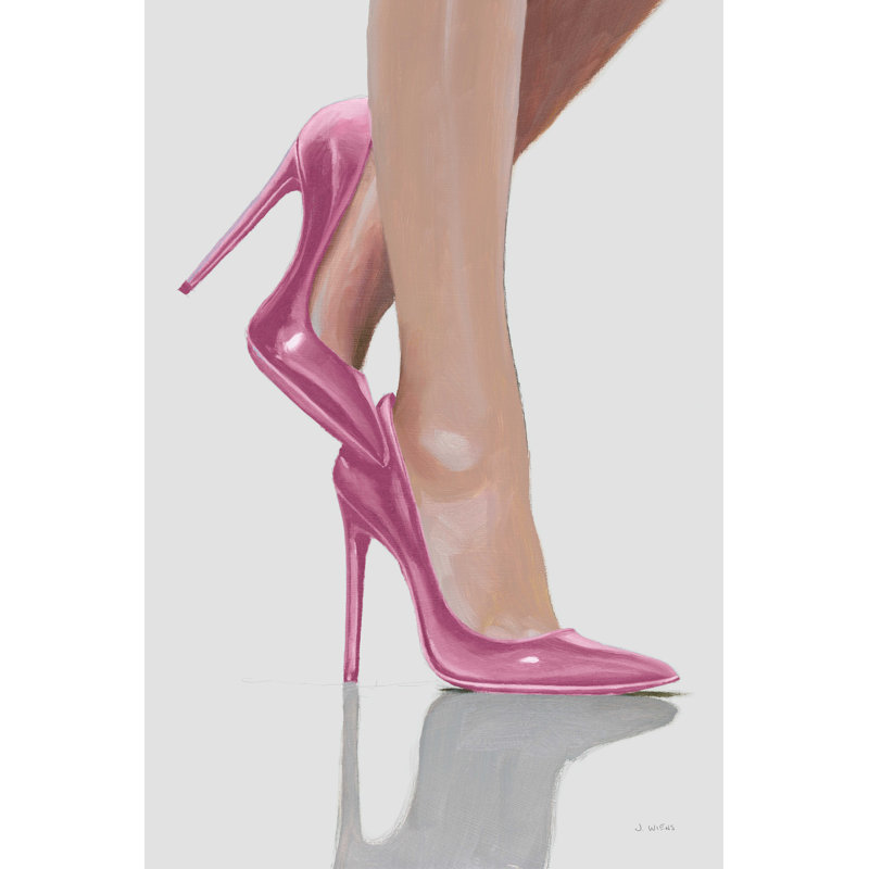 Linndale Divine II rose par James Wiens - impression sur toile tendue, H 18 po x l 12 po