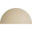 Demi-rond signature fronton en uréthane, brun clair apprêté-103268804-113057099-113221386