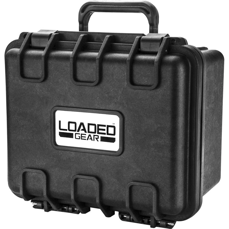 Matte Black Waterproof Crushproof Hard Case with Foam Inserts